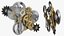 3D model cog gears
