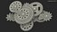 3D model cog gears