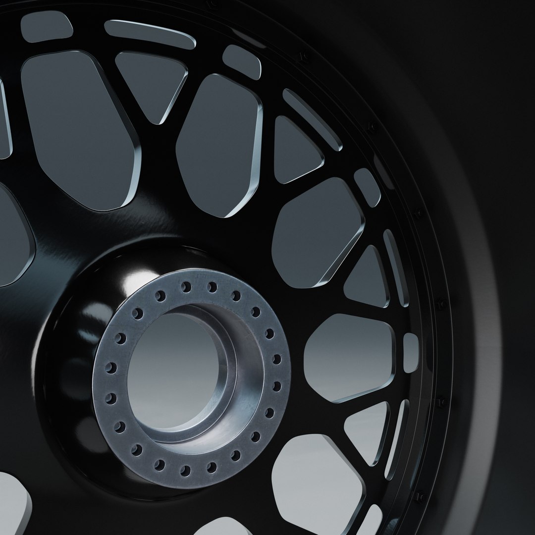 3D model Car wheel NEXEN NFERA SUR4G tire with Rotiform LVS-M rim ...
