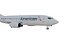 Aereo di linea realistico Boeing 737-800 della American Airlines
