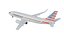 Aereo di linea realistico Boeing 737-800 della American Airlines