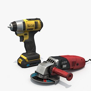 3D drill machine angle model