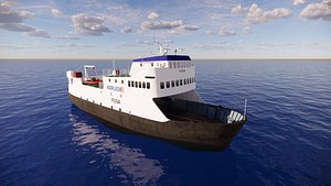 Ferry Fusa Norled 3D