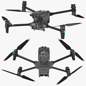 3D DJI Matrice 30 Series PBR Realistic model
