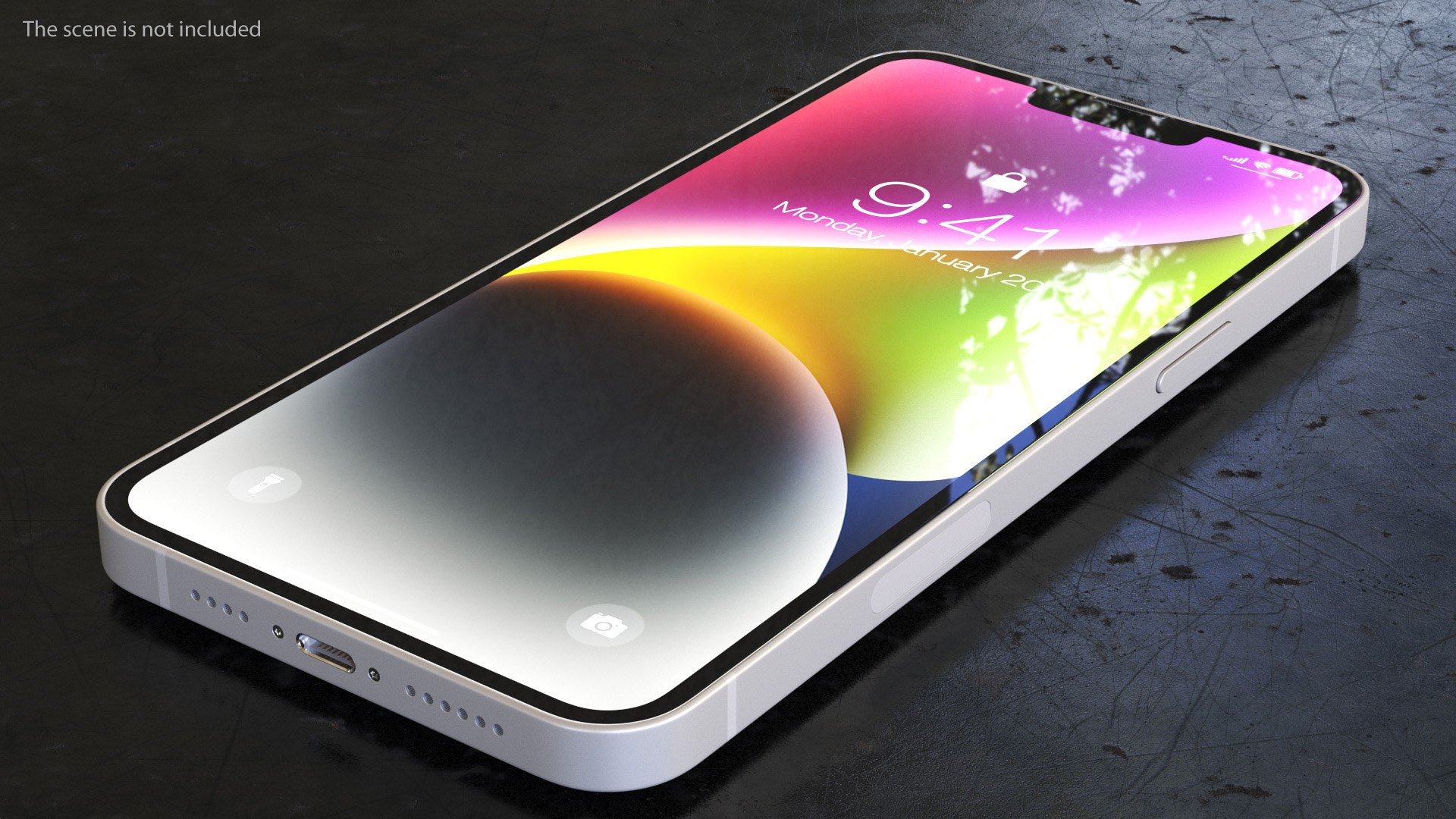 Apple IPhone 14 Plus Starlight 3D Model - TurboSquid 1980616