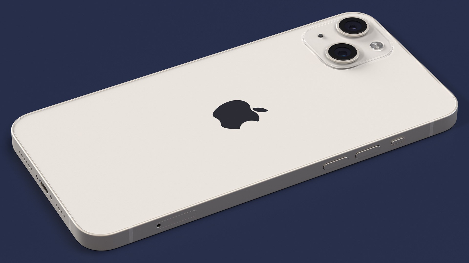 Apple IPhone 14 Plus Starlight 3D Model - TurboSquid 1980616