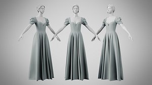 Dress 07 Philippine Gray