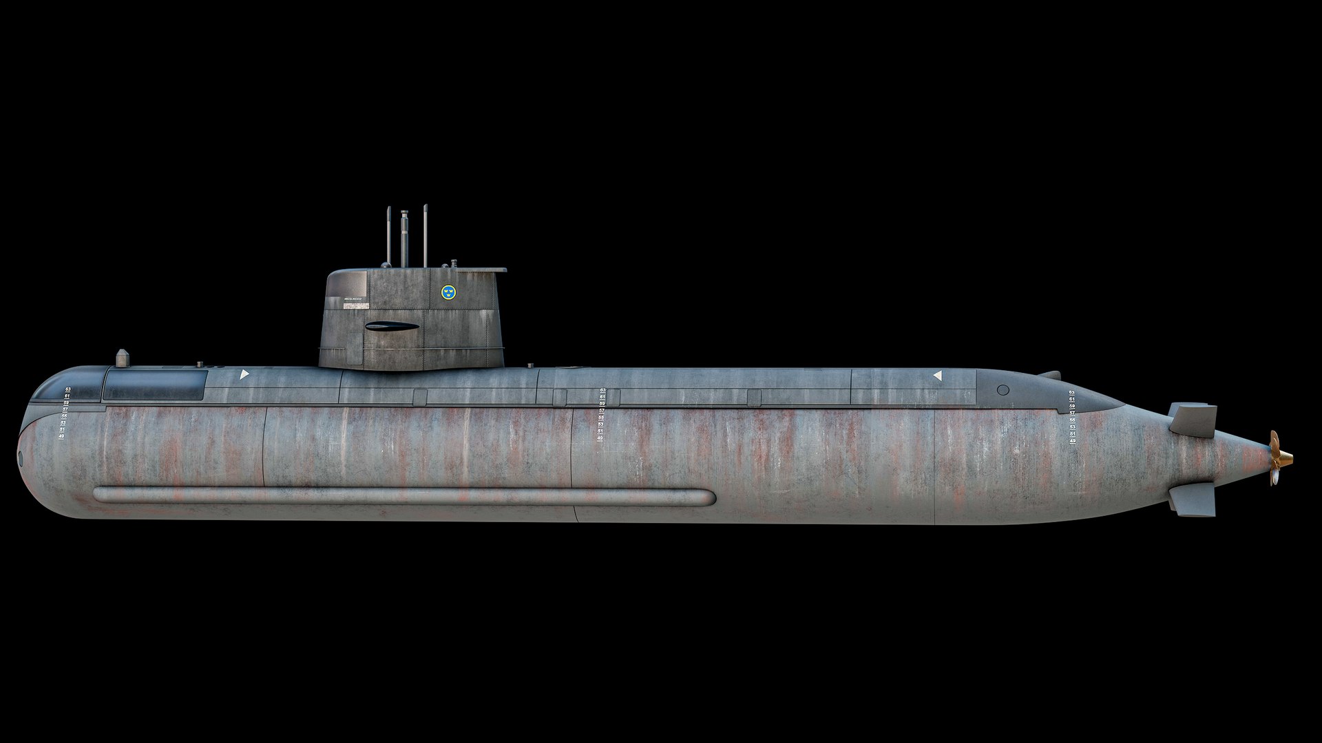 3D HSwMS Gotland Submarine PBR model https://p.turbosquid.com/ts-thumb/Ng/cy48BY/wY/r_011/png/1751227312/1920x1080/fit_q87/8c07929ec316d760c3f0f0b54712c64d8e03a3c9/r_011.jpg