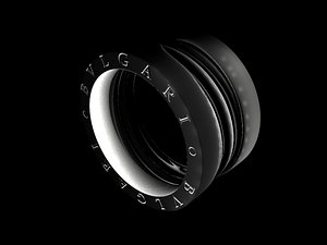bvlgari ring 3d model