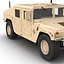 Modello Multiuso Humvee Desert 3D ad alta mobilità