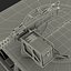 Modello Multiuso Humvee Desert 3D ad alta mobilità
