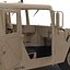 Modello Multiuso Humvee Desert 3D ad alta mobilità