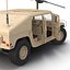 Modello Multiuso Humvee Desert 3D ad alta mobilità
