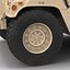 Modello Multiuso Humvee Desert 3D ad alta mobilità