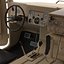Modello Multiuso Humvee Desert 3D ad alta mobilità