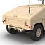Modello Multiuso Humvee Desert 3D ad alta mobilità