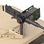 Modello Multiuso Humvee Desert 3D ad alta mobilità