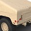Modello Multiuso Humvee Desert 3D ad alta mobilità