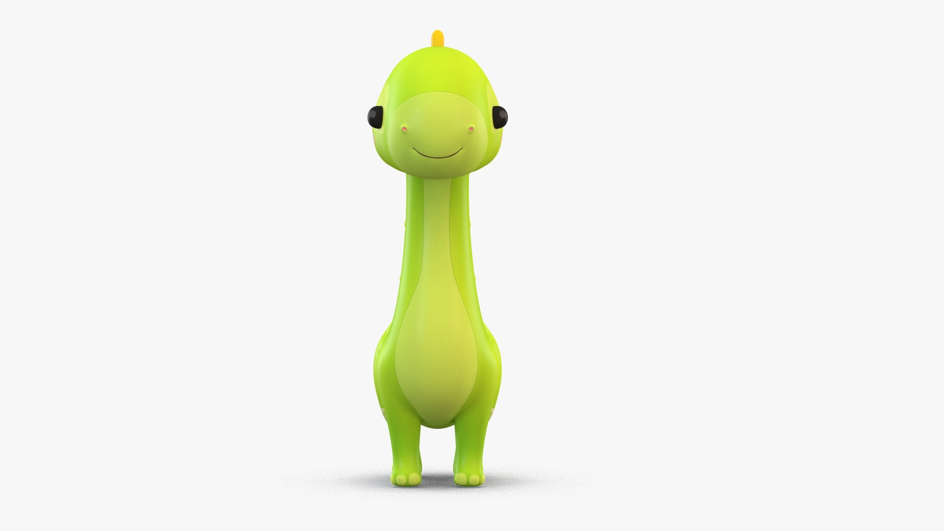 Cartoon Dinosaur Brachiosaurus 3D Model - TurboSquid 1449480