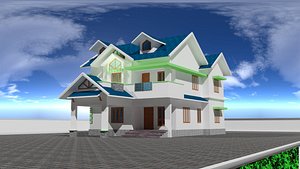 Kerala Style  House model
