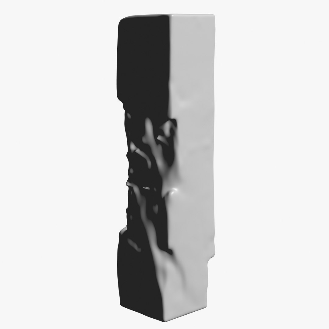 Broken Column 3d Model