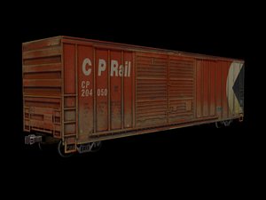 3d boxcar canadian pacific