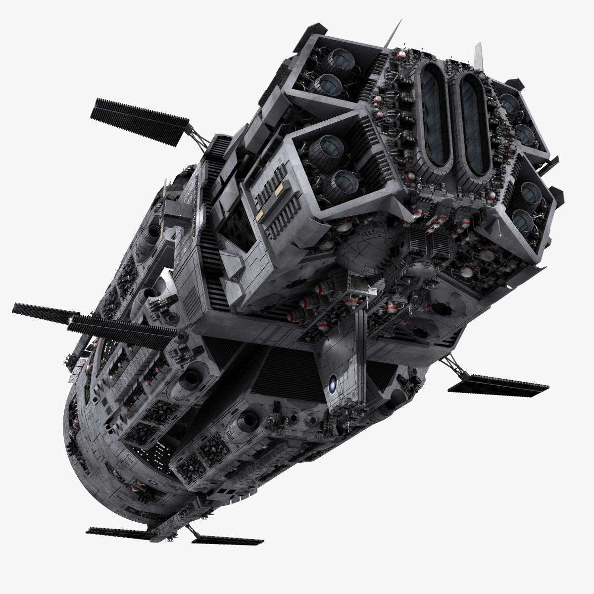 modelo 3d Nave espacial interestelar - TurboSquid 874122