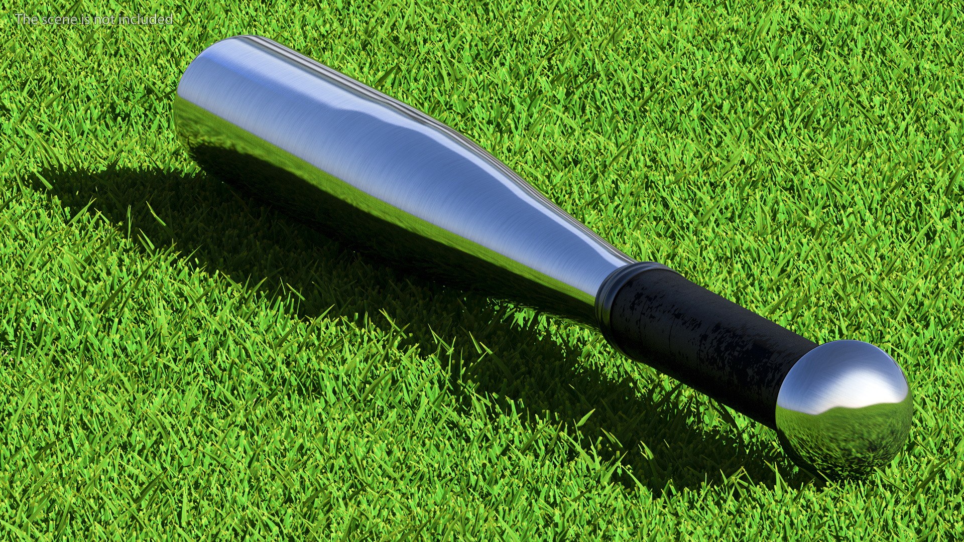 Aluminum Training Bat 3D - TurboSquid 2131815