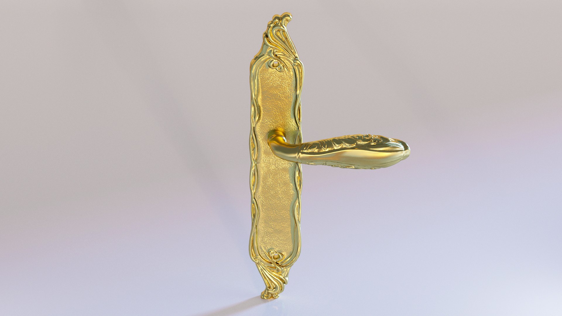 Liberty Door Handles Collection model TurboSquid 2019696