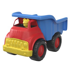 Green Toys Disney Baby Exclusive Mickey Mouse Dump Truck PBR 3D model