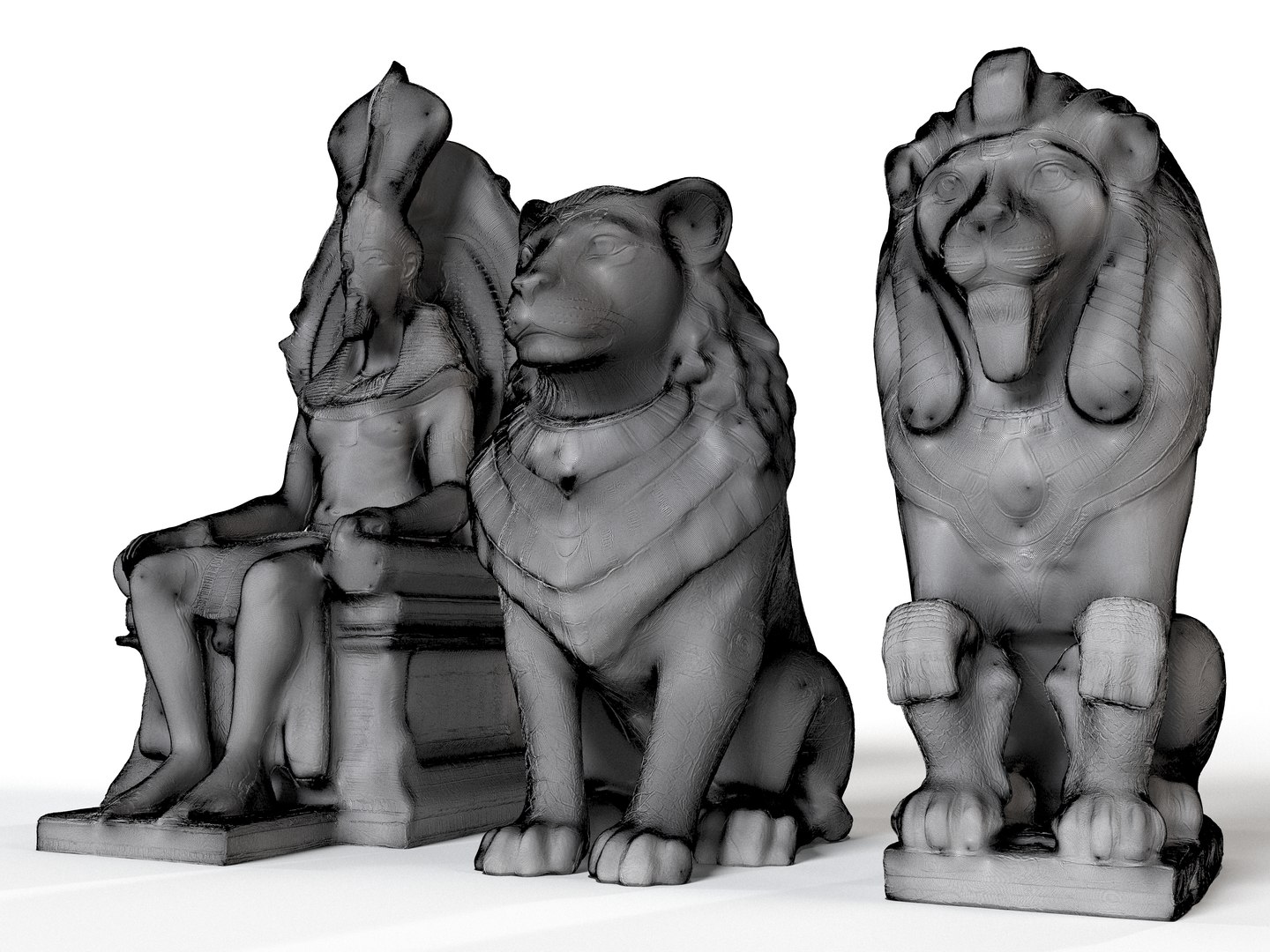 Ancient egyptian sculptures 3D https://p.turbosquid.com/ts-thumb/Nh/5wVja3/r8/13/jpg/1731409596/1920x1080/fit_q87/3f2e7db1cb847221f80739c37320f2fb8ca667e9/13.jpg