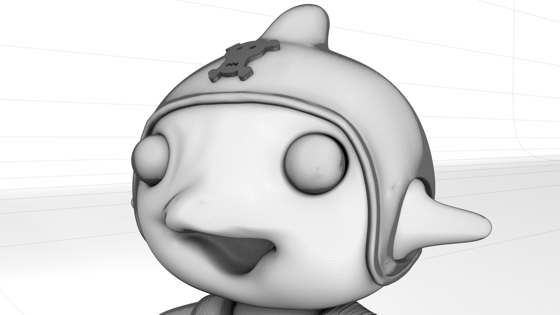 3D DOLPHIN CARTOON - TurboSquid 2637065
