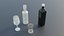 Glass  Bottles Set