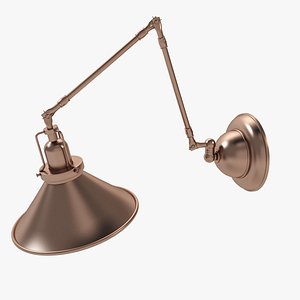 Detail Reed Swing Arm Wall Sconce