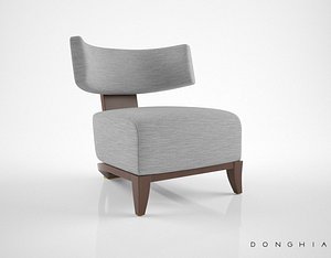 3D donghia egos lounge chair