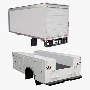 3D Truck Structures Colection model