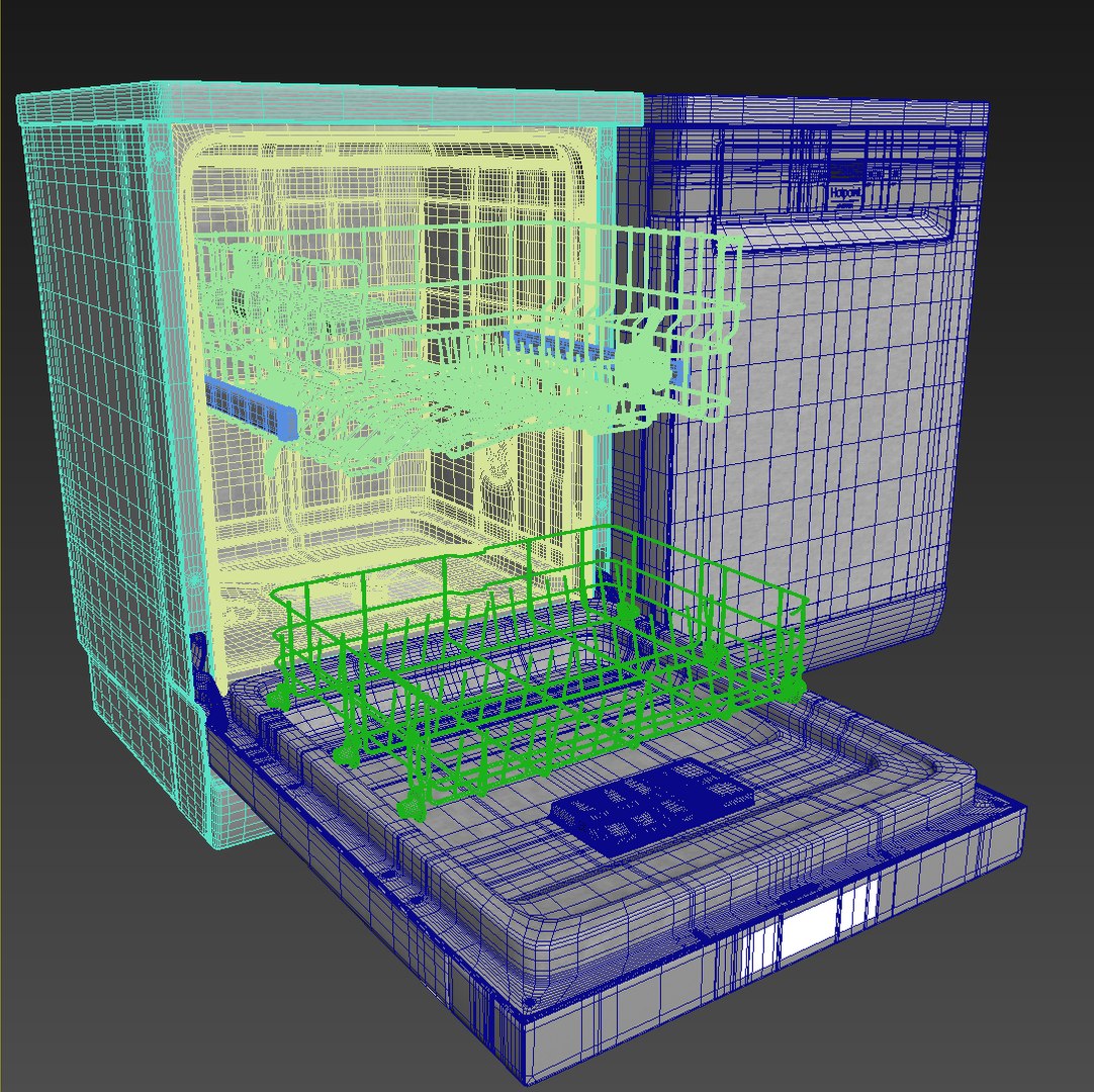 3D Hotpoint Ariston Hfc - TurboSquid 1456578