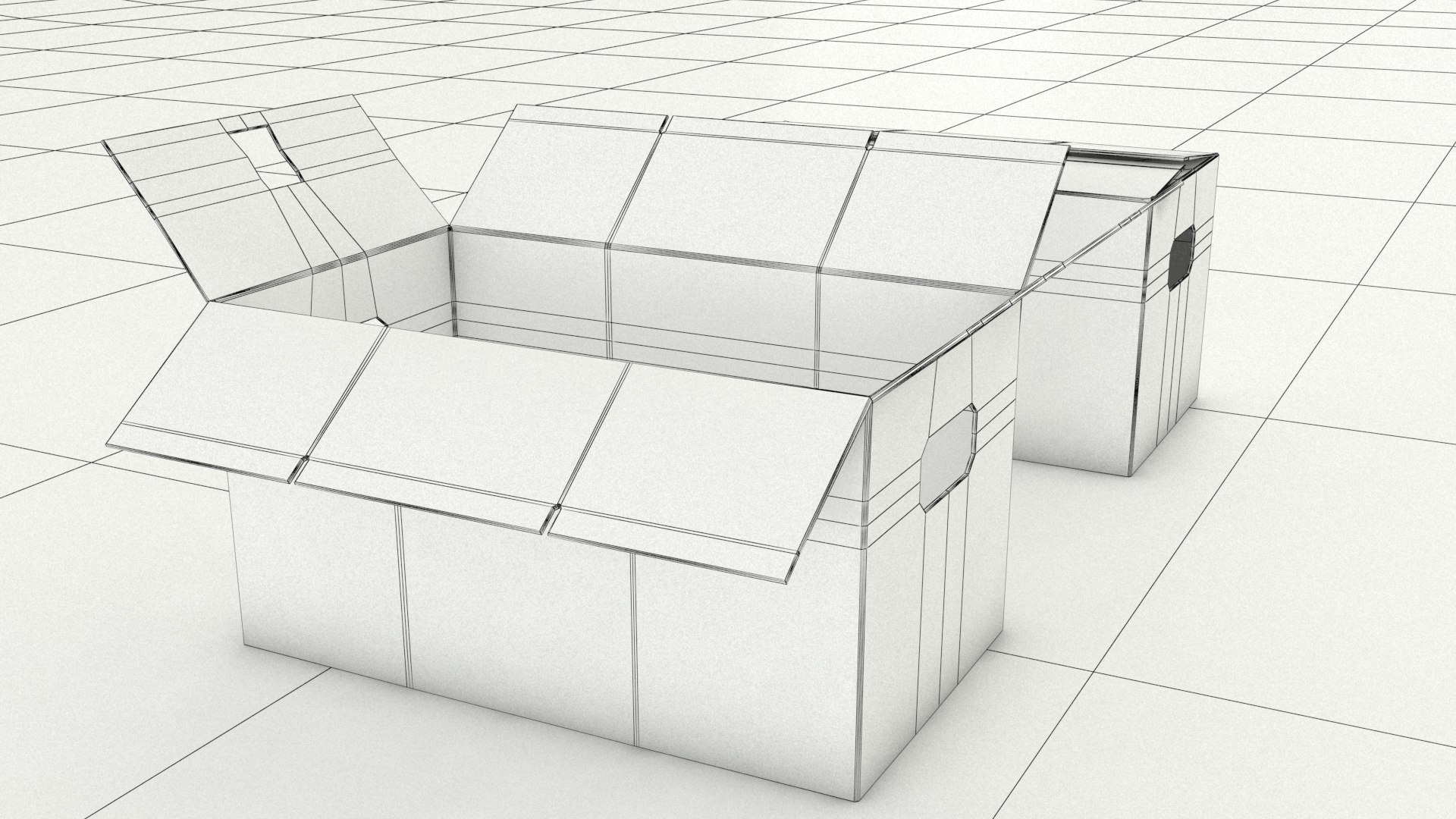 Laos Cardboard Boxes 3D Model - TurboSquid 2047326