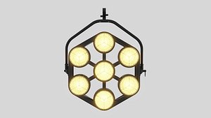 Concert Stage Light 3D model