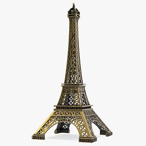 3D Eiffel Tower Bronze Replica