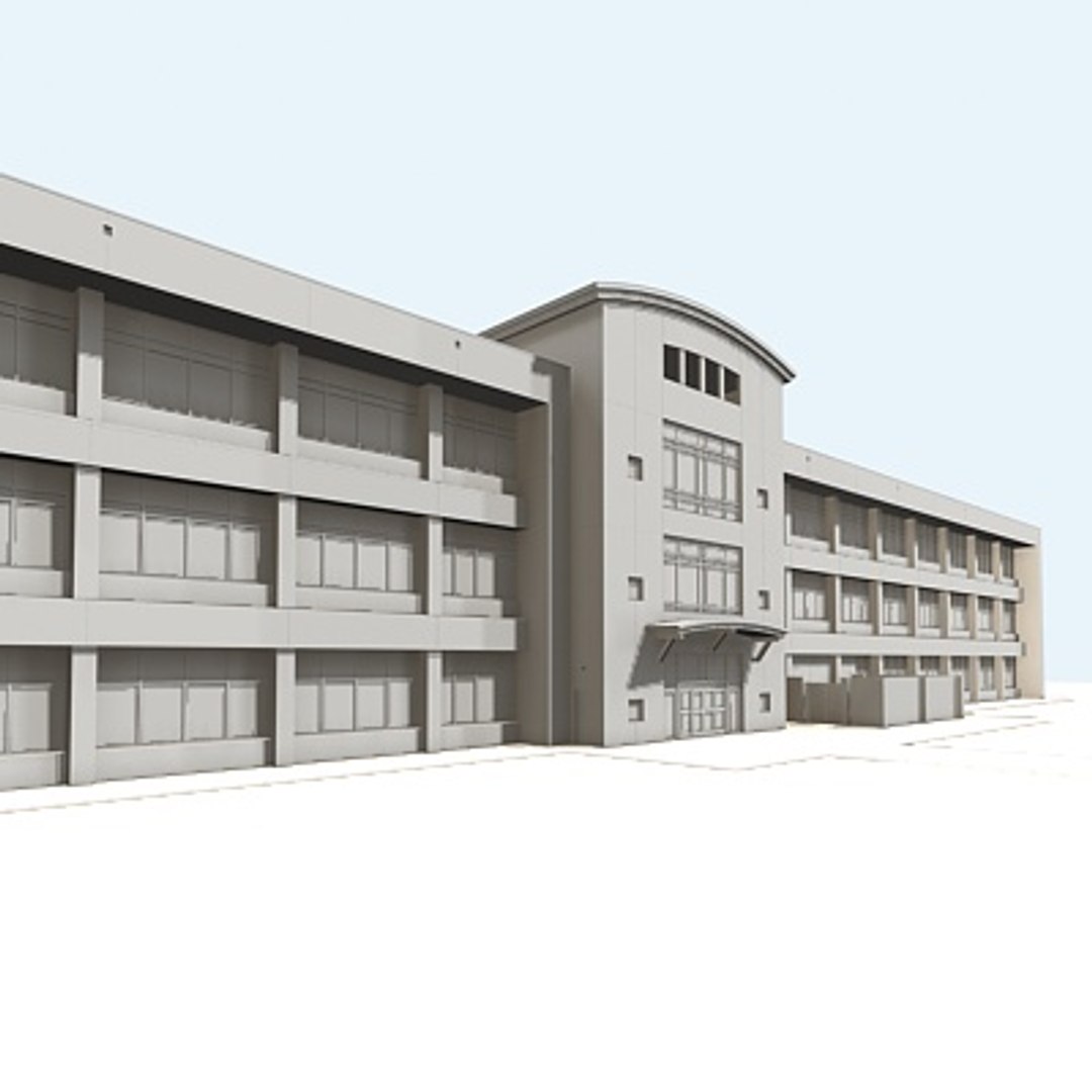 3d Office Building 5 Model