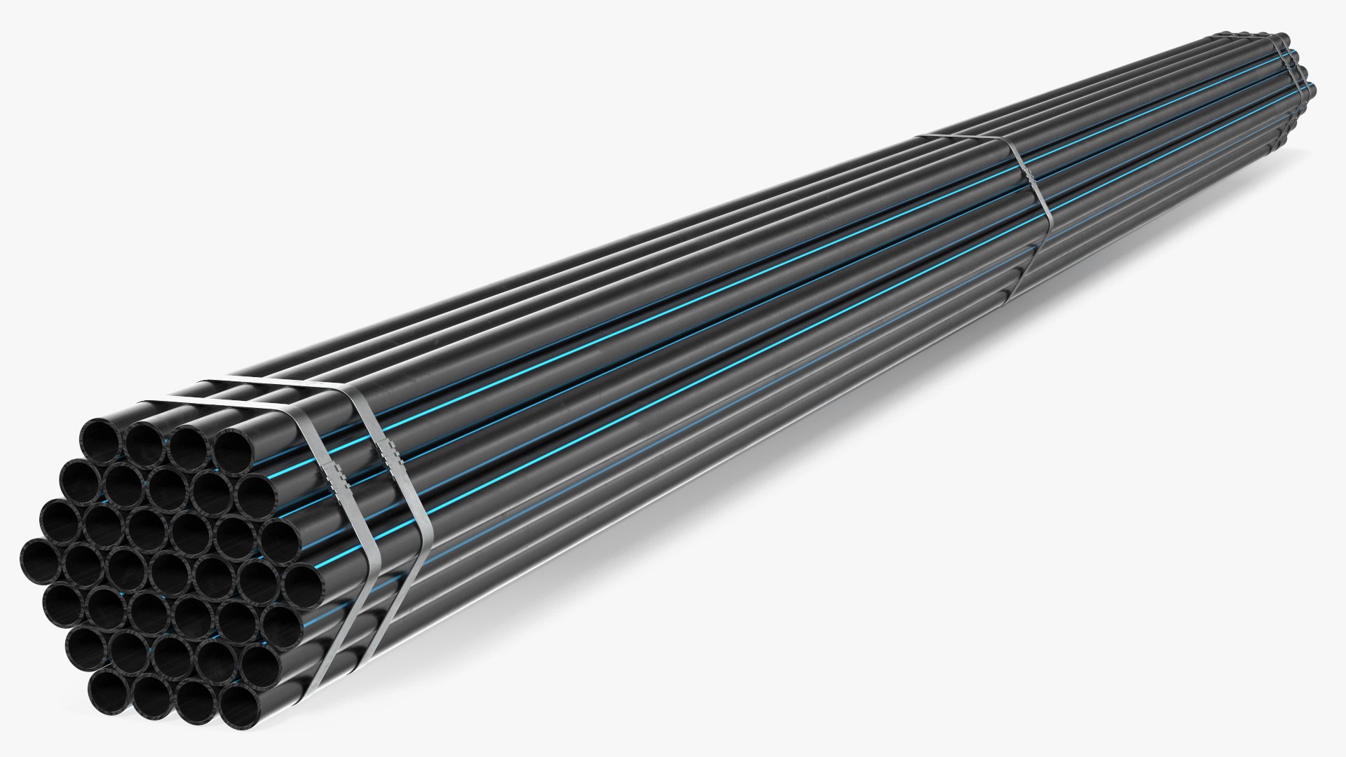 Plastic Pipes Bundle 6 Meters 3D Model - TurboSquid 2211533