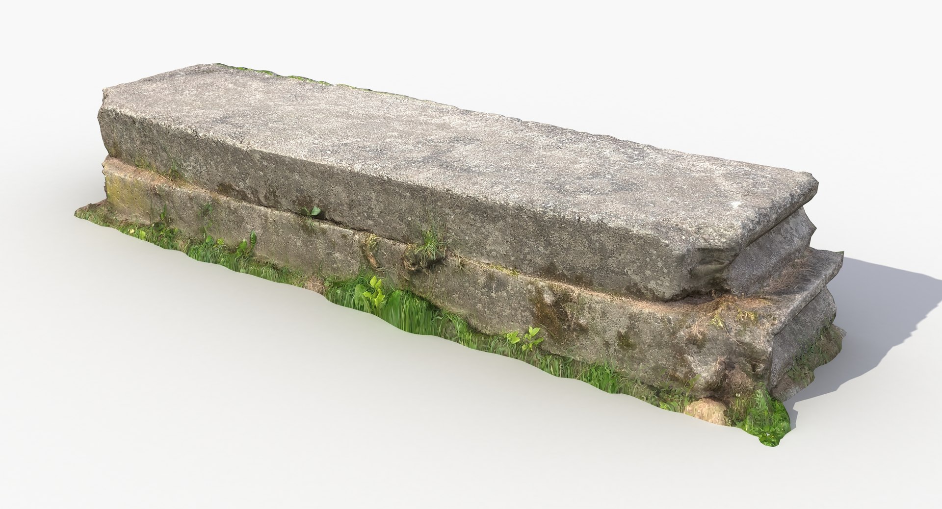 3D Concrete Slabs Model - TurboSquid 1775157