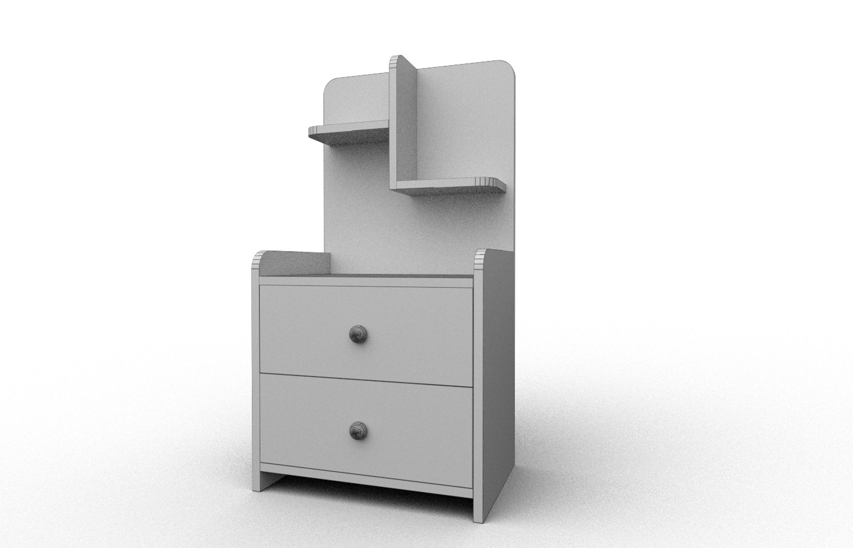3D BED SIDE TABLE - TurboSquid 2187307