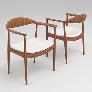 arm chair hans 3D model