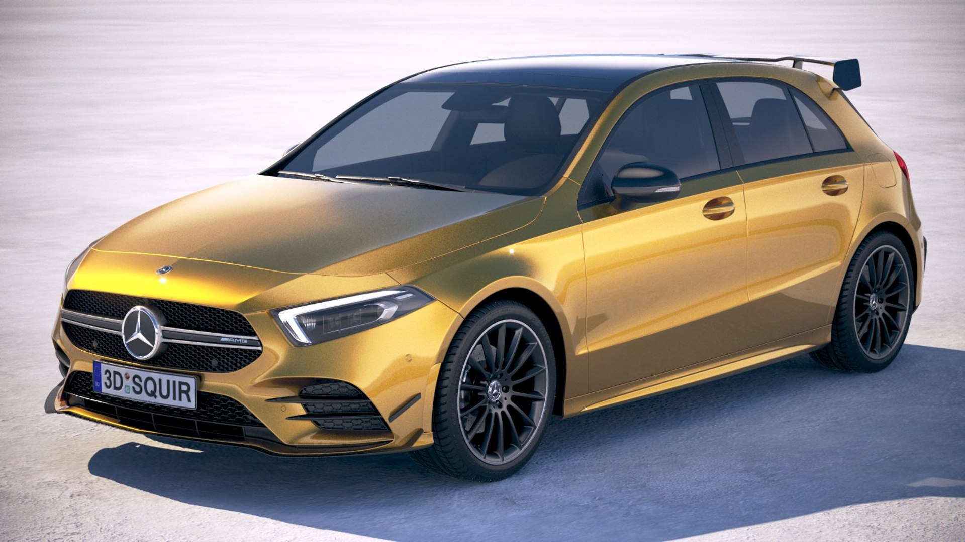 Mercedes A35 Amg 3D Model - TurboSquid 1330592