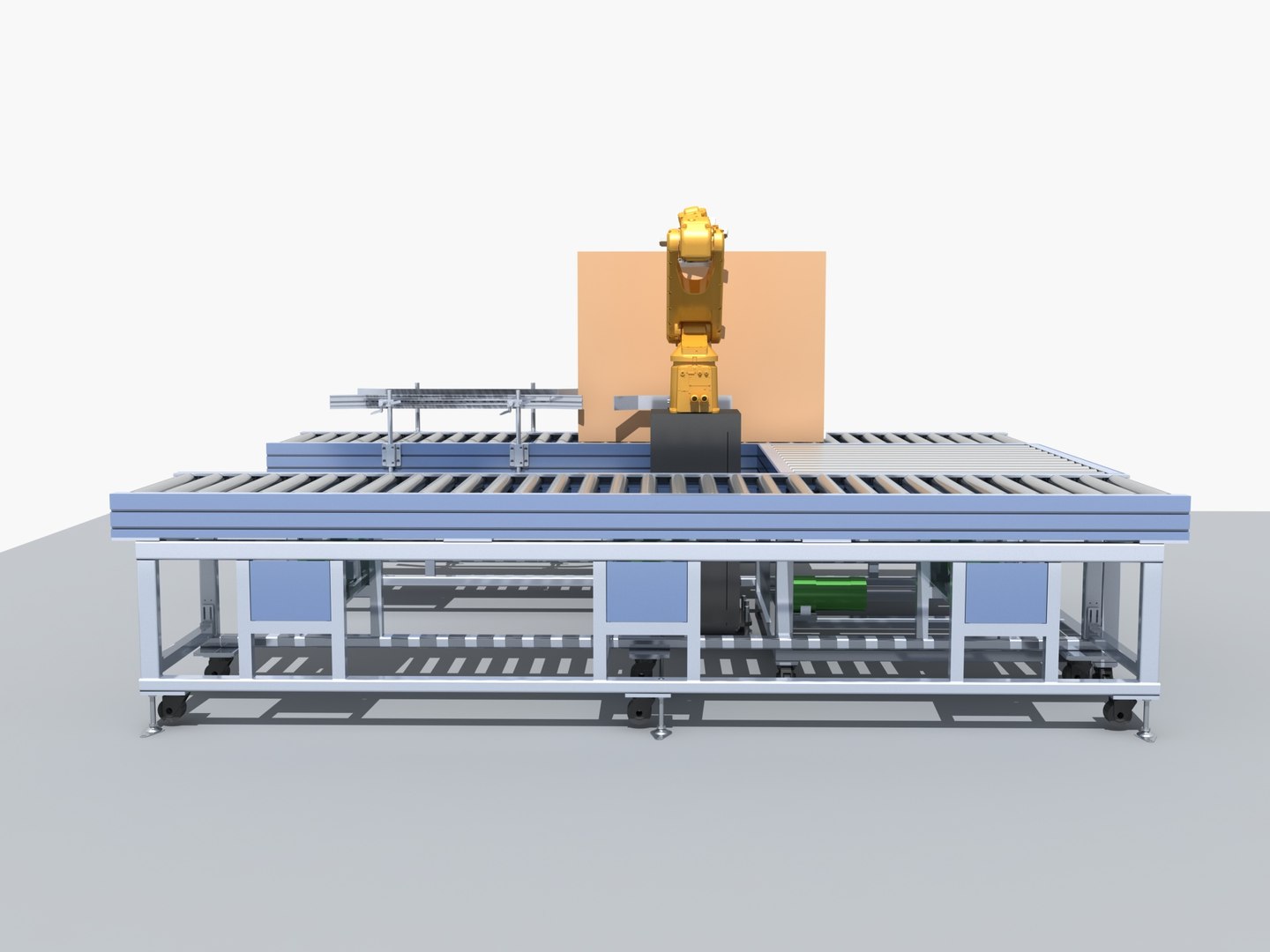 3D model Industrial Equipment 23 - Inspection of Cardboard Box Outer ...