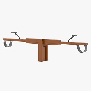 3D model Lappset Seesaw 03