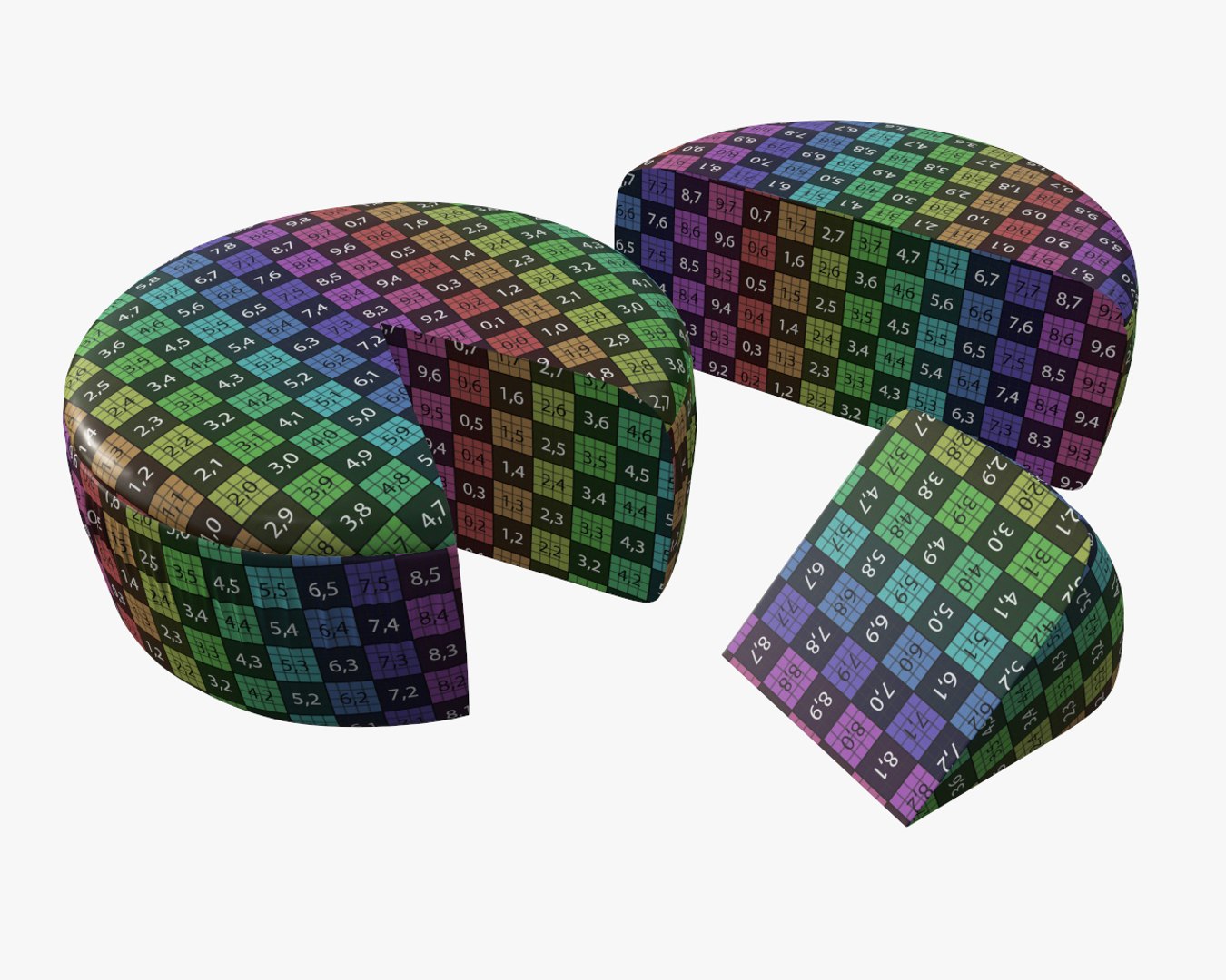 Cheese Wheel 3D Model - TurboSquid 1422610