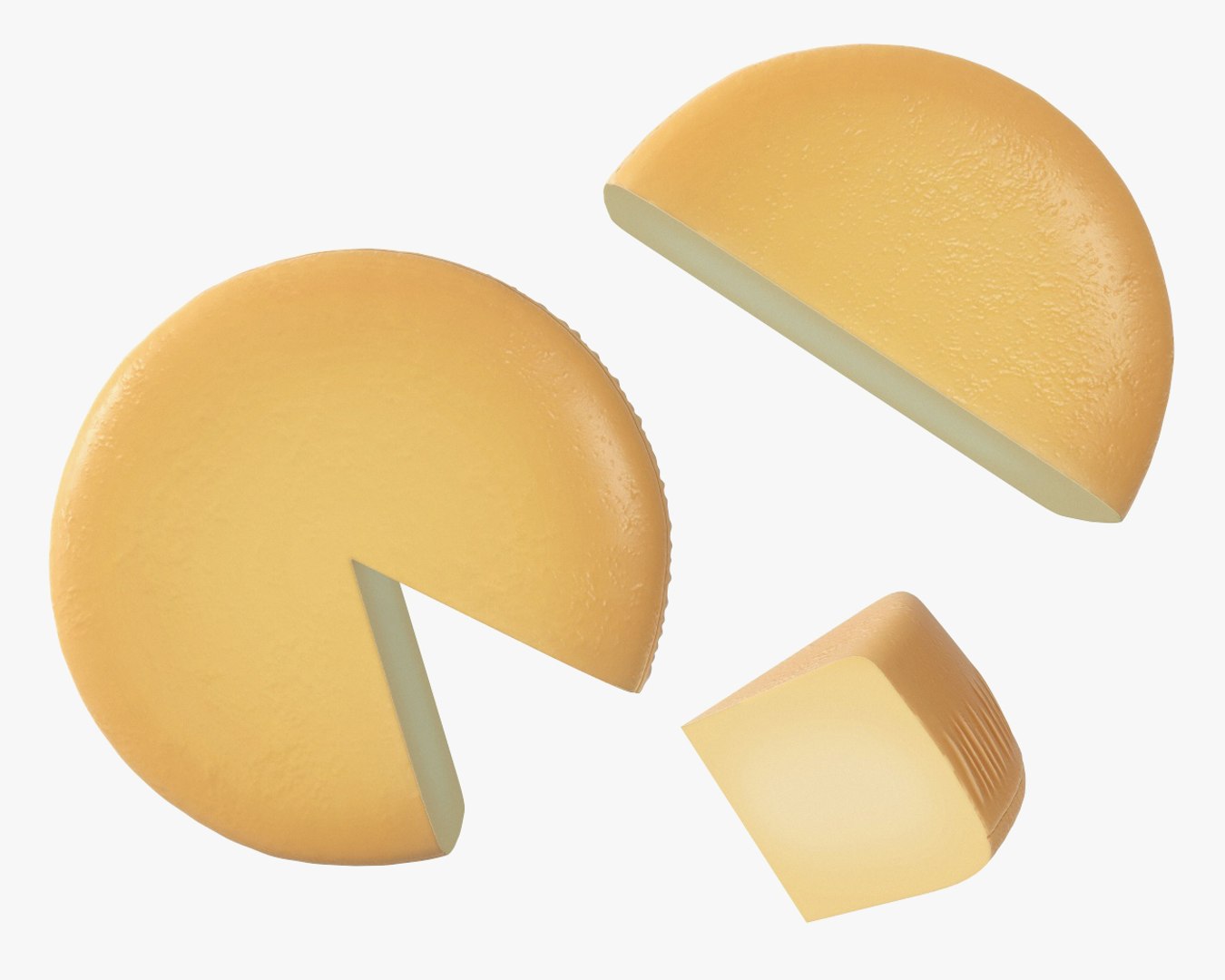 Cheese Wheel 3D Model - TurboSquid 1422610